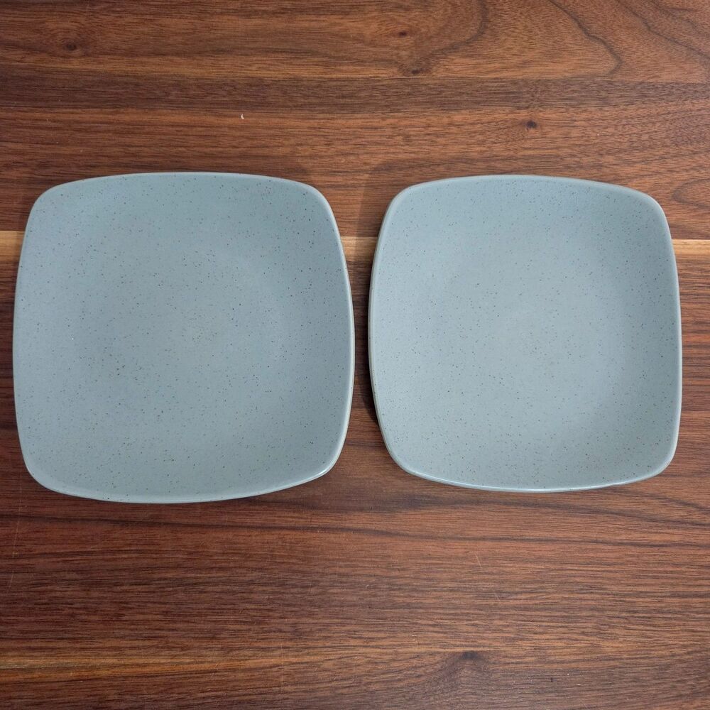 Noritake Colorwave Green 8485 Salad Bread Dessert Plate 6.25" Stoneware Set of 2